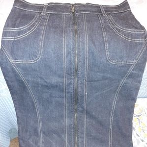 Jean skirt